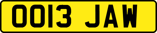 OO13JAW