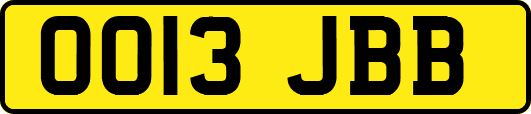 OO13JBB