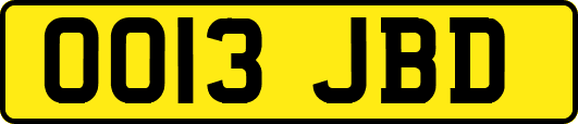 OO13JBD