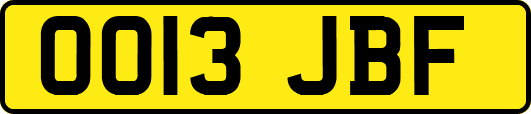 OO13JBF