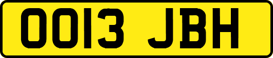 OO13JBH
