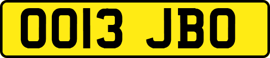 OO13JBO