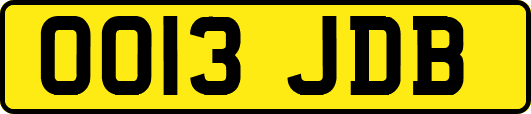 OO13JDB