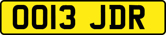 OO13JDR