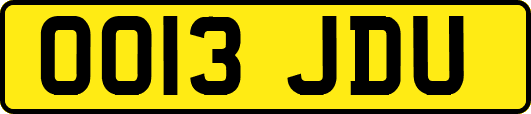 OO13JDU