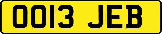 OO13JEB