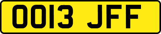 OO13JFF