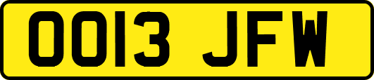 OO13JFW