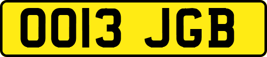 OO13JGB