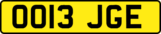 OO13JGE