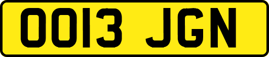 OO13JGN
