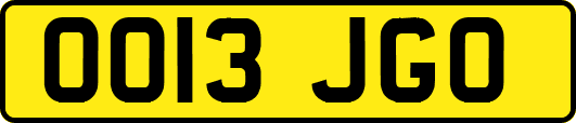 OO13JGO