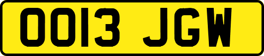 OO13JGW