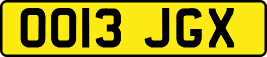 OO13JGX