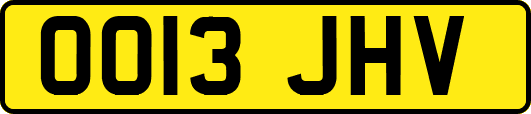 OO13JHV