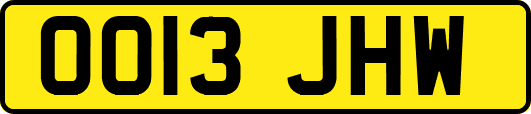 OO13JHW