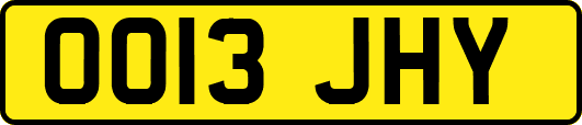 OO13JHY