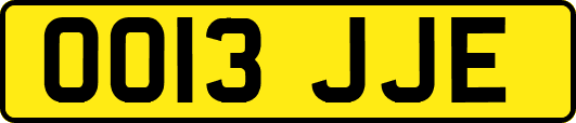 OO13JJE