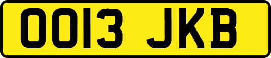 OO13JKB
