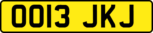 OO13JKJ