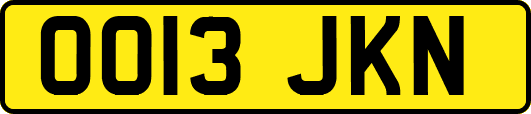 OO13JKN