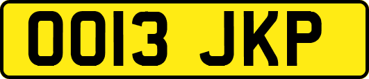 OO13JKP
