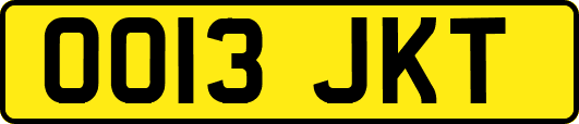 OO13JKT