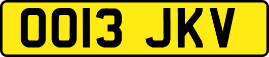 OO13JKV