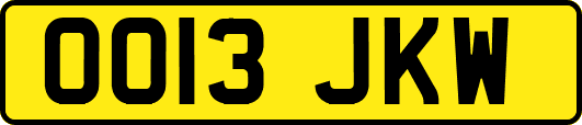 OO13JKW