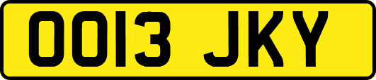 OO13JKY