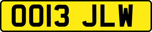 OO13JLW