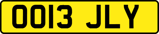 OO13JLY