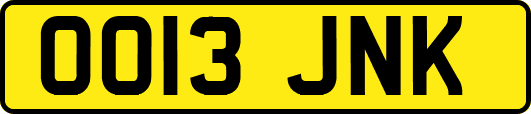 OO13JNK