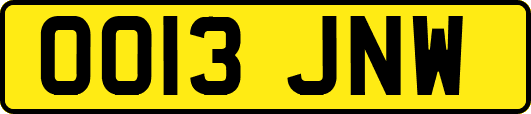 OO13JNW