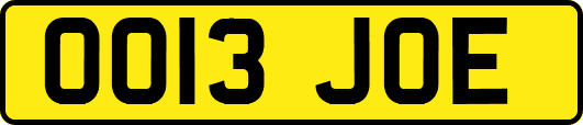 OO13JOE