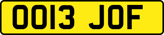 OO13JOF