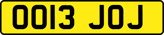 OO13JOJ