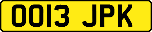 OO13JPK