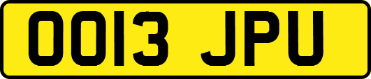 OO13JPU