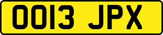 OO13JPX
