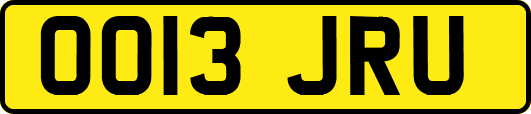 OO13JRU
