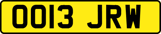 OO13JRW