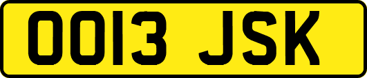 OO13JSK