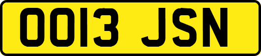 OO13JSN