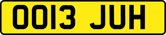 OO13JUH