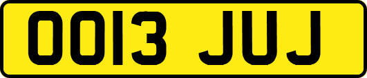 OO13JUJ
