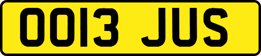 OO13JUS