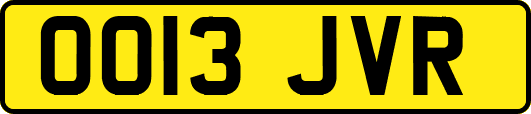 OO13JVR