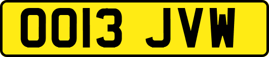OO13JVW
