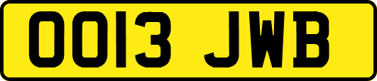 OO13JWB